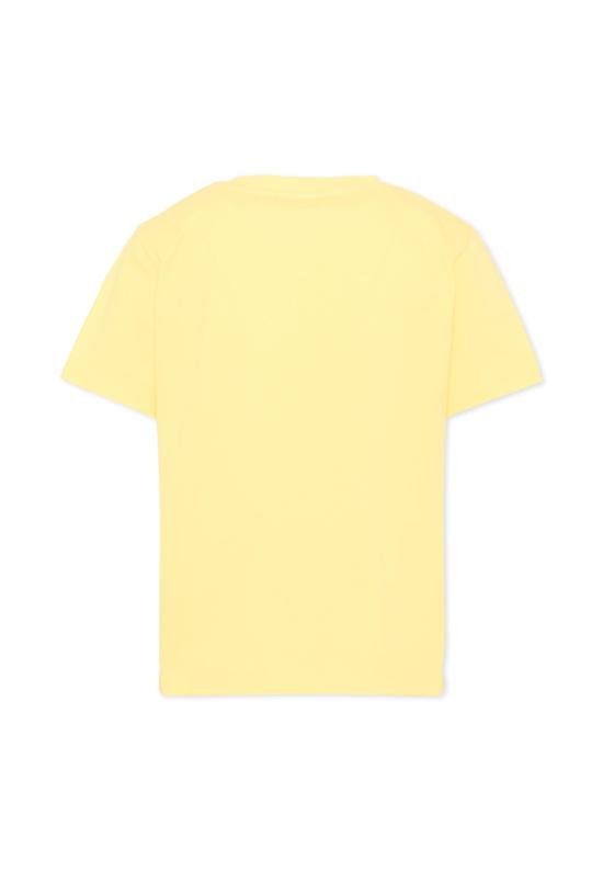 25FW [키즈] 발망 티셔츠 BW8R01 Z0057 203 YELLOW - BALMAIN