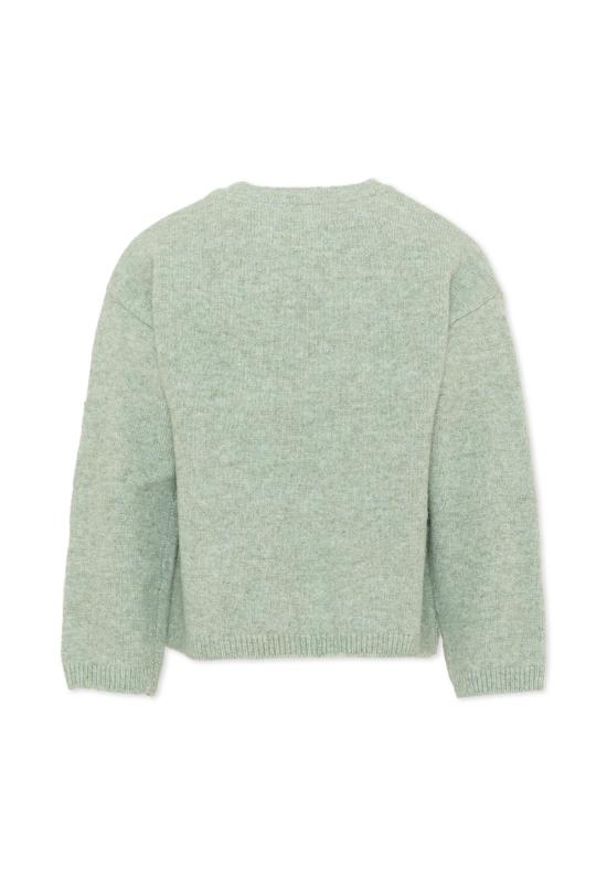 25FW [키즈] 스텔라 맥카트니 니트/스웻셔츠 TX9A00 Z2292 718 GREEN - STELLA MCCARTNEY
