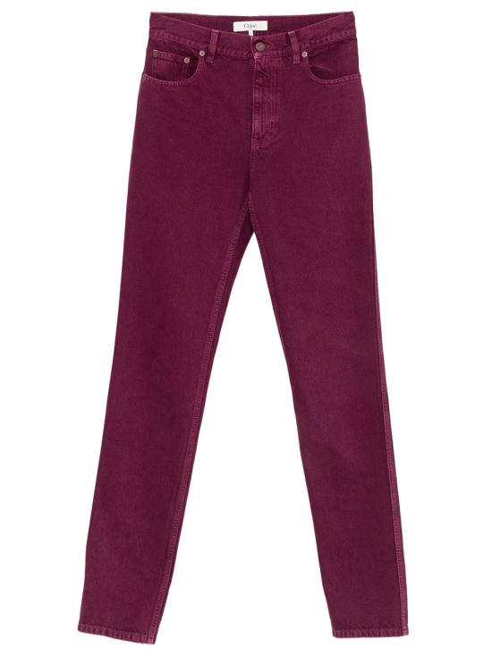 26FW 끌로에 스트레이트 팬츠 CH26WDP2115953 53B MAGENTA PURPLE