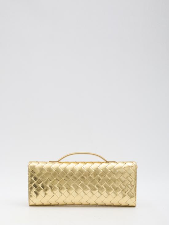26FW 보테가베네타 안디아모 클러치 741511 GOLD - BOTTEGA VENETA