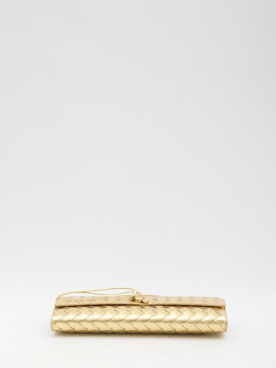 26FW 보테가베네타 안디아모 클러치 741511 GOLD - BOTTEGA VENETA