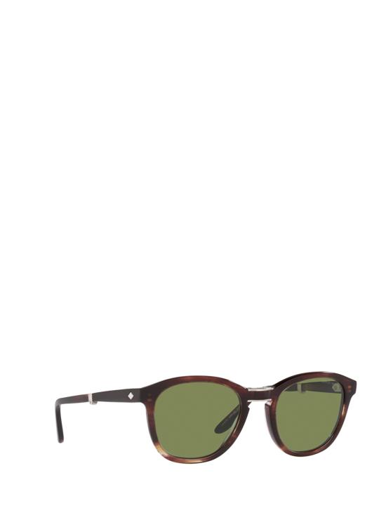 26FW 조르지오 아르마니 선글라스 AR8170 59634E STRIPED BROWN - GIORGIO ARMANI