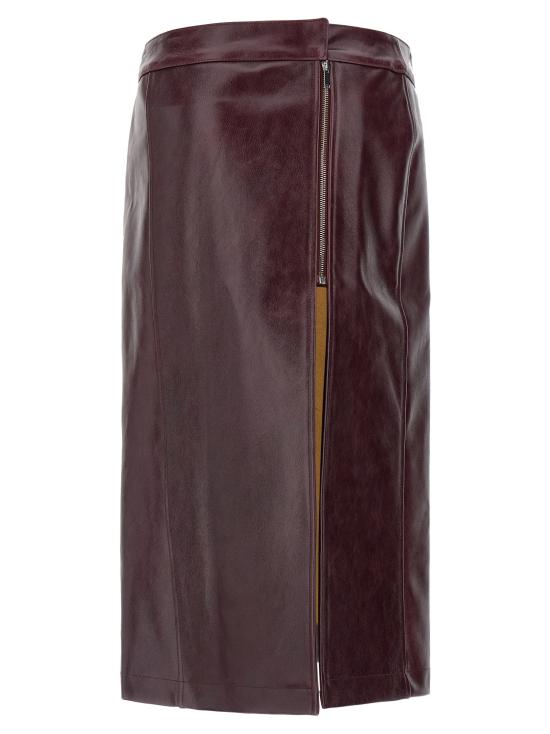 26FW 아르마리움 스커트 엠버  보르도 - ARMARIUM