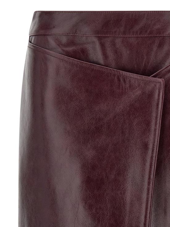 26FW 아르마리움 스커트 엠버  보르도 - ARMARIUM