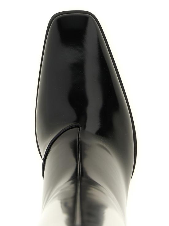 26FW 생로랑 부츠 루이  및 앵클  블랙 - SAINT LAURENT