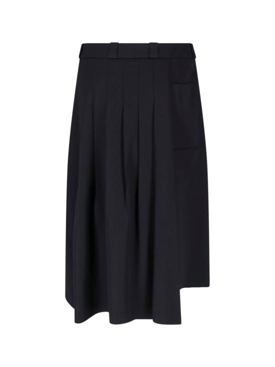 26FW 아워레가시 오르가미 스커트 W4264OCB COARSE BLACK GABARDINE - OUR LEGACY