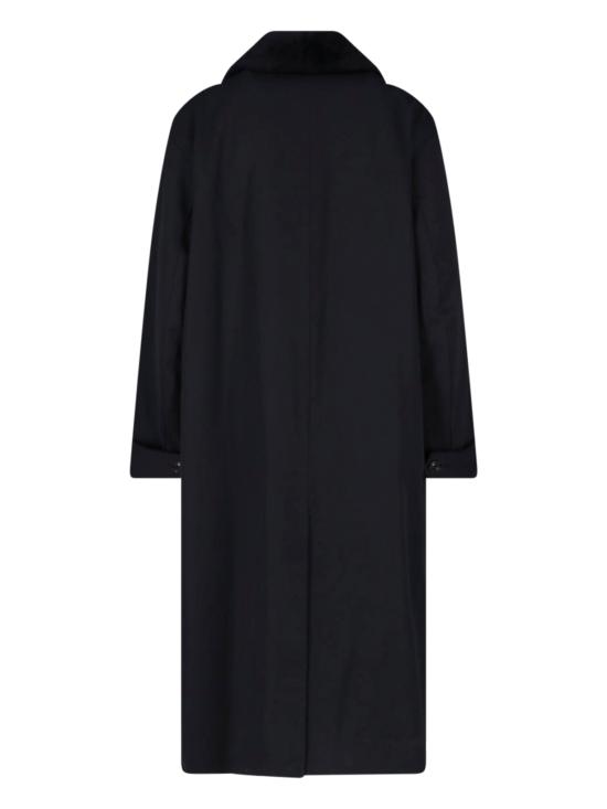 26FW 아워레가시 툰드라 버진 울 코트 W4261TCB COARSE BLACK GABARDINE - OUR LEGACY