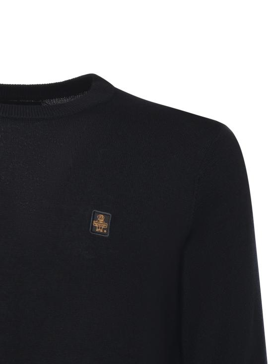 26FW 리프리지웨어 스웨터 M26908 MA0015G06000 BLACK - REFRIGEWEAR