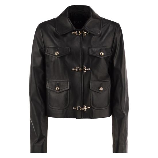 26FW 페이 자켓 NGW73534560ZXM BLACK