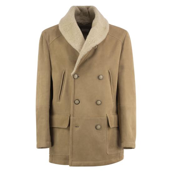 26FW 브루넬로 쿠치넬리 자켓 MPMCU2091 BEIGE