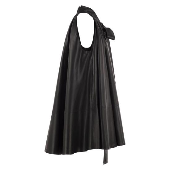 26FW 세븐포올맨카인드 미디 원피스 7NFD0H70 BLACK - 7 FOR ALL MANKIND