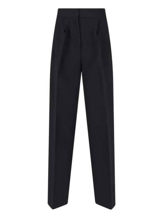 26FW 더프랭키샵 스트레이트 팬츠 DOYER PLEATED TROUSERS BLACK