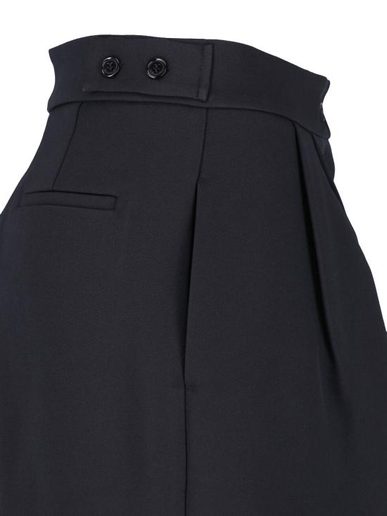 26FW 더프랭키샵 스트레이트 팬츠 DOYER PLEATED TROUSERS BLACK - THE FRANKIE SHOP