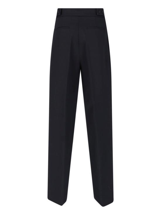 26FW 더프랭키샵 스트레이트 팬츠 DOYER PLEATED TROUSERS BLACK - THE FRANKIE SHOP