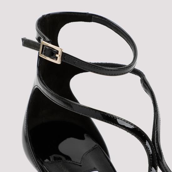26FW 지미추 샌들 AZIA95 PAT BLACK - JIMMY CHOO