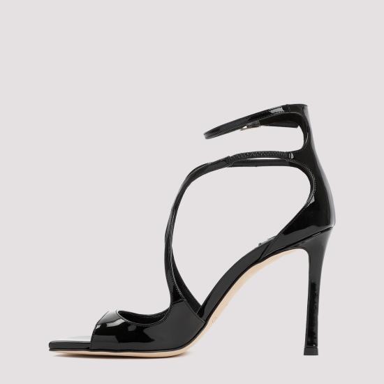 26FW 지미추 샌들 AZIA95 PAT BLACK - JIMMY CHOO