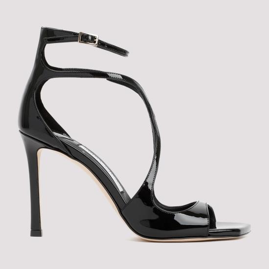 26FW 지미추 샌들 AZIA95 PAT BLACK - JIMMY CHOO