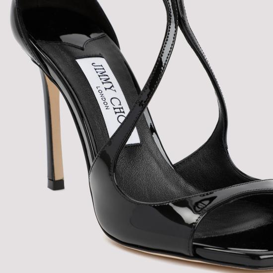 26FW 지미추 샌들 AZIA95 PAT BLACK - JIMMY CHOO