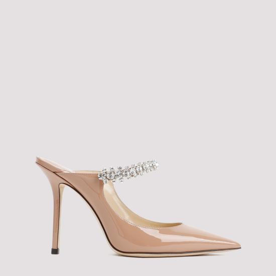 26FW 지미추 샌들 BING100 PAT BALLET PINK