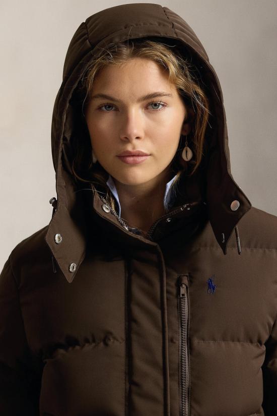 26FW 랄프 로렌 패딩 피우미노 트라푼타토 오파코 크레마 마로네 - RALPH LAUREN