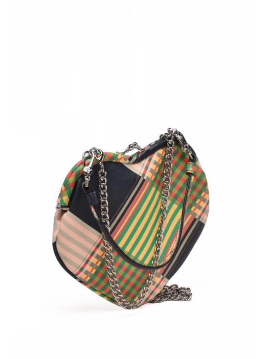 25FW 비비안웨스트우드 토트백 다채로운 색상의 폴리우레탄 체크무늬 - VIVIENNE WESTWOOD