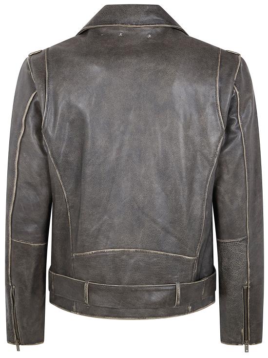 26SS 골든구스 바이커 자켓 GMP00297 P000647 90100 098 90100 BLACK - GOLDEN GOOSE