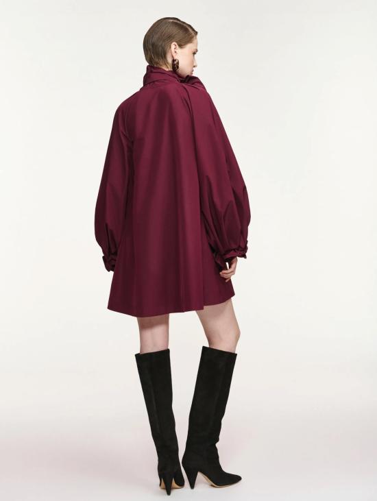 26FW 에센셜앤트워프 의류 아비토 미디 아 트라페지오 콘 피오코 보르도 - ESSENTIEL ANTWERP