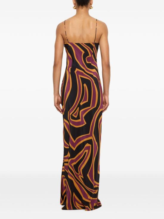 26FW 푸찌 롱 원피스 6URI26 6U743019 BORDEAUX - PUCCI