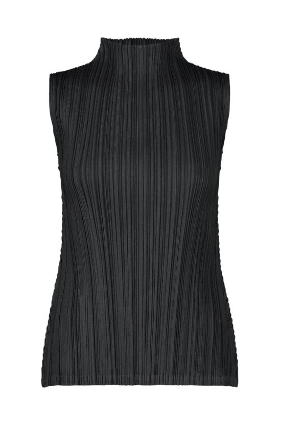  플리츠플리즈 블라우스 PP68JK285 BLACK