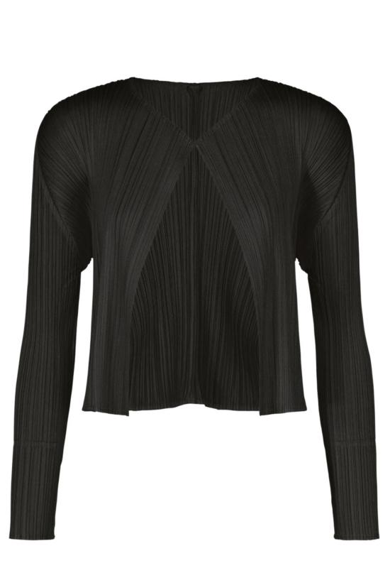  플리츠플리즈 가디건 PP68JO132 BLACK