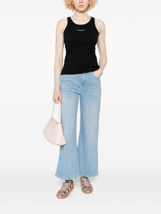 메종키츠네 민소매 티셔츠 QW00600KA0033P199 P26 BLACK - MAISON KITSUNE