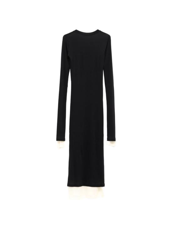 26FW 피비 파일로 롱 원피스 ER159 VI3708900BK BLACK - PHOEBE PHILO