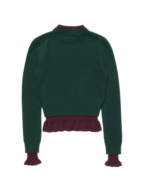 26FW 아크네 스튜디오 스웨터 A60707 AAX GREEN - ACNE STUDIOS