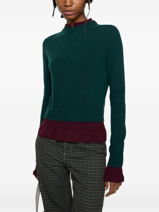 26FW 아크네 스튜디오 스웨터 A60707 AAX GREEN - ACNE STUDIOS