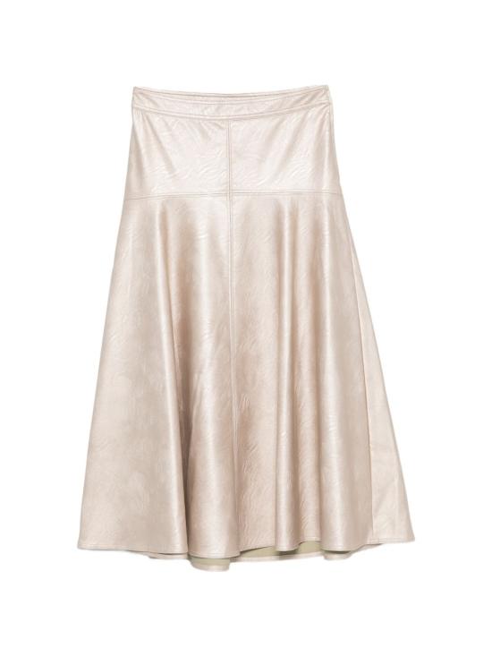 26FW 포르테포르테 미디 스커트 15312 MYSKIRTPLATINO SILVER