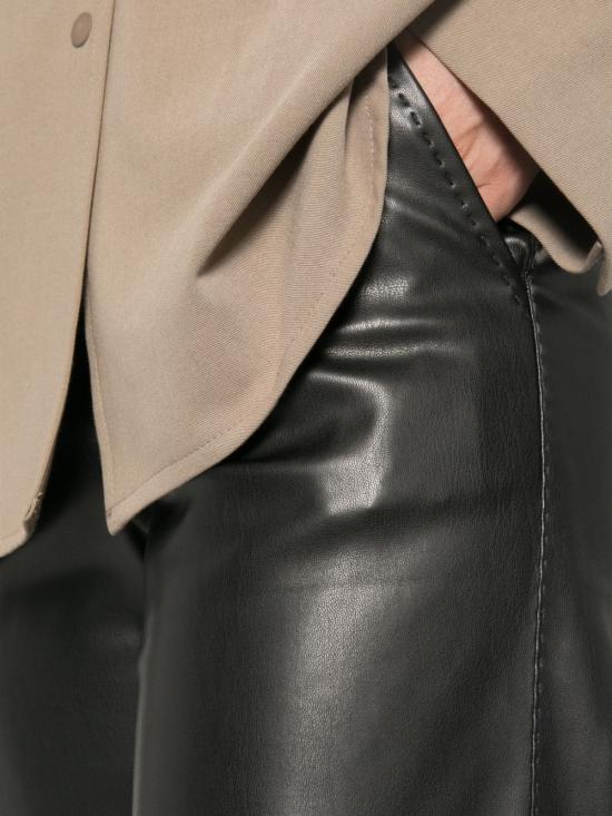 26FW 에르마노 피렌제 스트레이트 팬츠 D49EP053 E98MF099 BLACK - ERMANNO FIRENZE