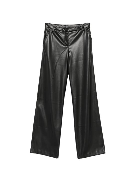 26FW 에르마노 피렌제 스트레이트 팬츠 D49EP053 E98MF099 BLACK