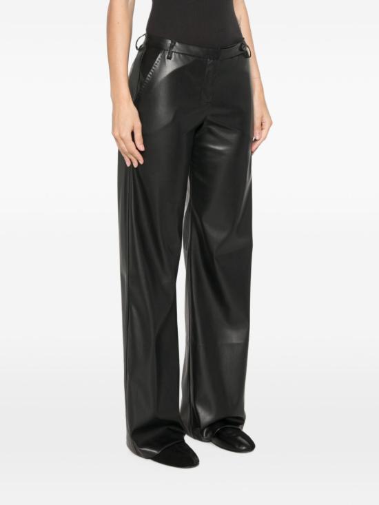 26FW 에르마노 피렌제 스트레이트 팬츠 D49EP053 E98MF099 BLACK - ERMANNO FIRENZE