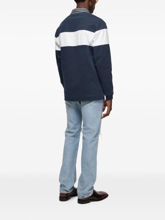 26FW 아크네 스튜디오 폴로 티셔츠 BI0227 AH4 NAVY - ACNE STUDIOS