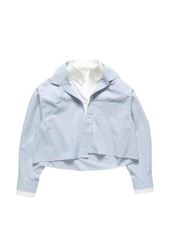 26FW 아크네 스튜디오 셔츠 AB0048 AF2 LIGHT BLUE