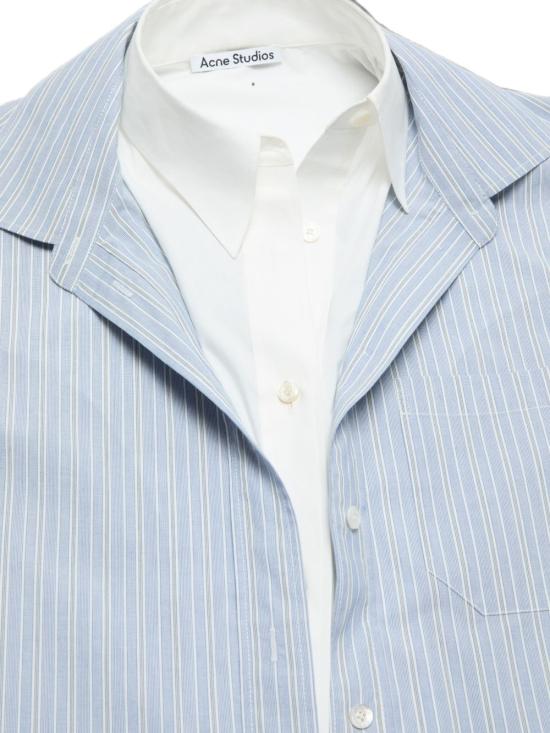 26FW 아크네 스튜디오 셔츠 AB0048 AF2 LIGHT BLUE - ACNE STUDIOS