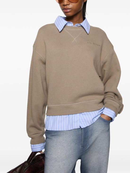 26FW 아크네 스튜디오 폴로 티셔츠 AI0192 AEM BEIGE - ACNE STUDIOS
