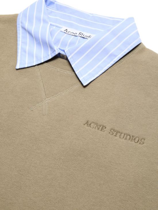26FW 아크네 스튜디오 폴로 티셔츠 AI0192 AEM BEIGE - ACNE STUDIOS