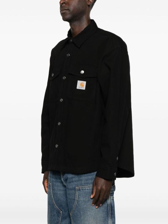 26FW 칼하트 WIP 셀비 셔츠 I035305 89XX BLACK - CARHARTT WIP