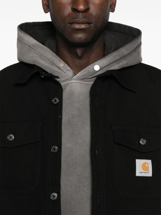 26FW 칼하트 WIP 셀비 셔츠 I035305 89XX BLACK - CARHARTT WIP