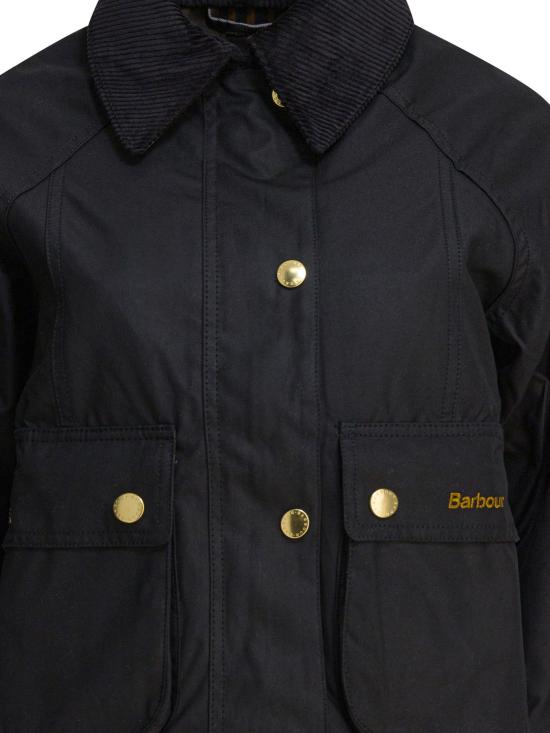 26FW 바버 크롭드 비드넬 왁스 재킷 LWX1403LWXBK71 Black - BARBOUR