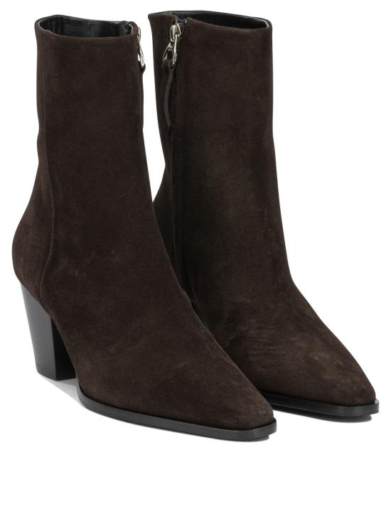 26FW 에이드 부츠 HEDVIGCOW SUEDE LEATHERMOKA Brown - AEYDE
