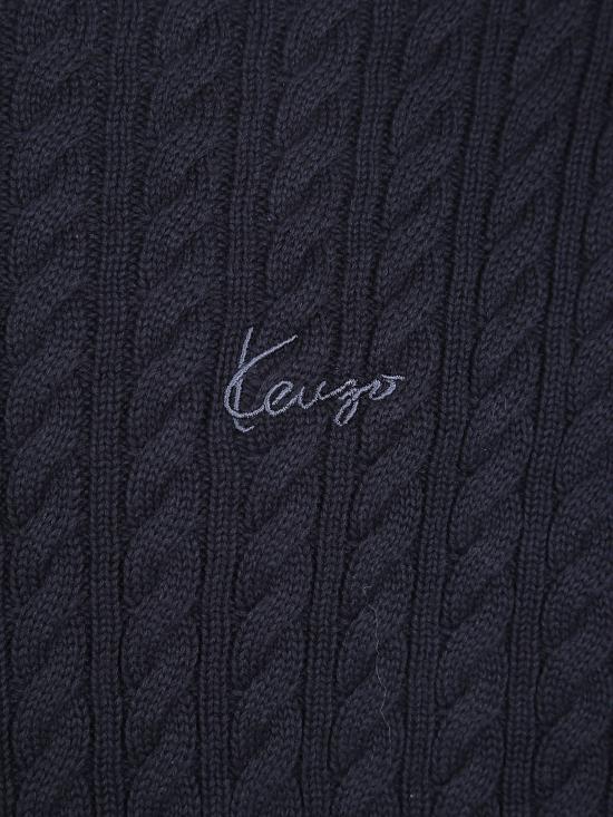 26FW 겐조 스웨터 FG6 5PU812 3LK 99J BLACK DOM - KENZO