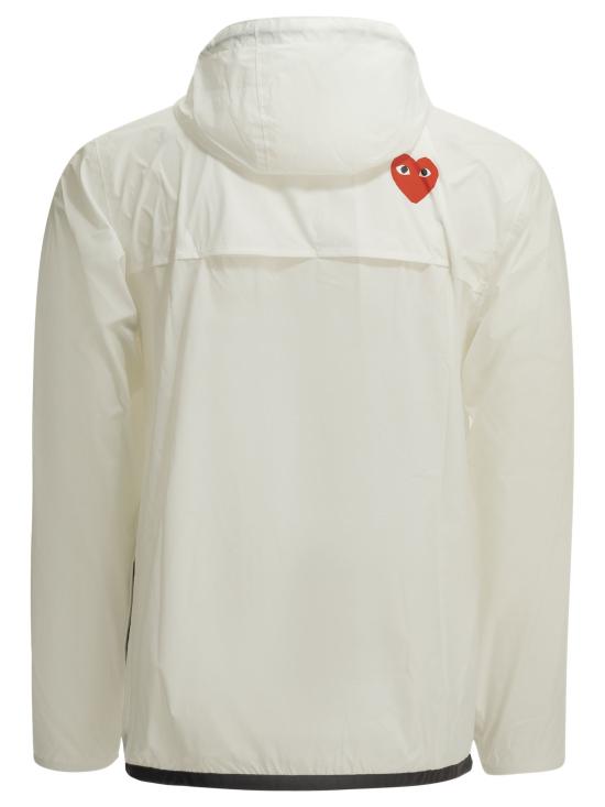 26FW 꼼데가르송 X 까웨 윈드 레인 자켓 AZ J501 0513 WHITE - COMME DES GARCONS