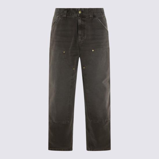 26FW 칼하트 WIP 데님 팬츠 I036869 4717 TOBACCO DESTROY WASH DOM